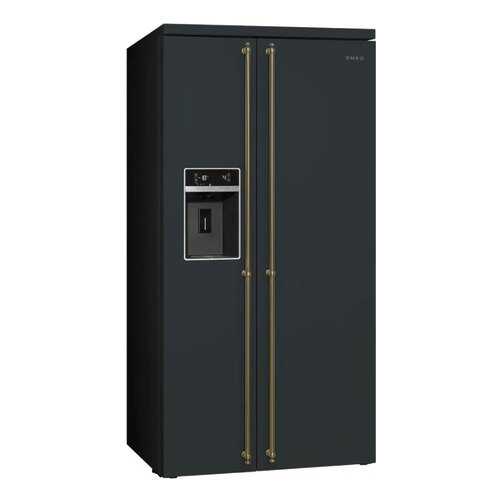 Холодильник Smeg SBS 8004 AO Black в Ноу-Хау