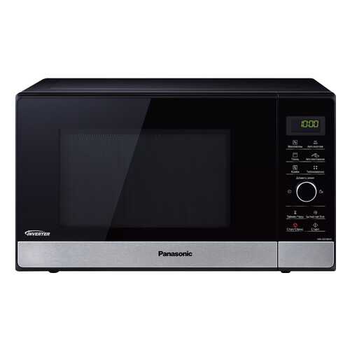 Микроволновая печь с грилем Panasonic NN-GD38HSZPE grey/black в Ноу-Хау