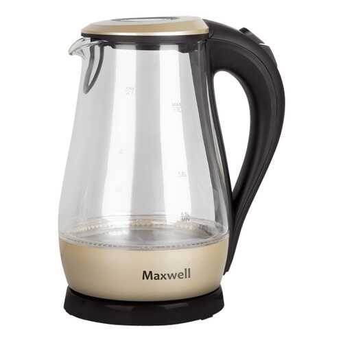 Чайник электрический Maxwell MW-1041GD Black/Beige в Ноу-Хау