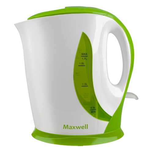 Чайник электрический Maxwell MW-1062 White/Green в Ноу-Хау