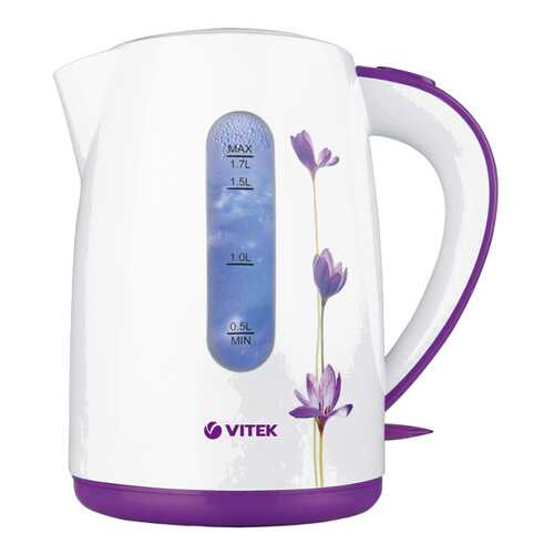 Чайник электрический Vitek VT-7011 W White/Purple в Ноу-Хау