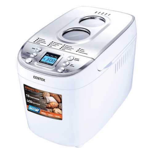 Хлебопечка Centek CT-1415 White в Ноу-Хау