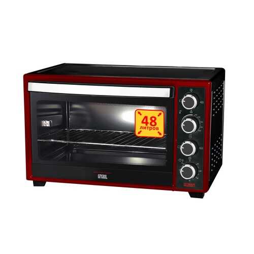 Мини-печь GFGRIL GFO-48BR Black/Red в Ноу-Хау