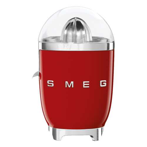 Соковыжималка для цитрусовых Smeg CJF01RDEU red/silver в Ноу-Хау