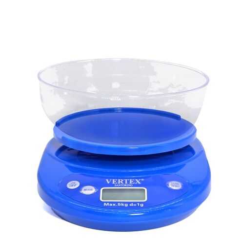 Весы кухонные Vertex TDKVS288-502 Blue в Ноу-Хау