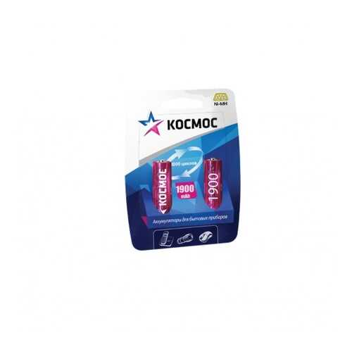 Аккумулятор КОСМОС KOCR6NIMH(1900MAH) AA (LR6) 2шт. в Ноу-Хау