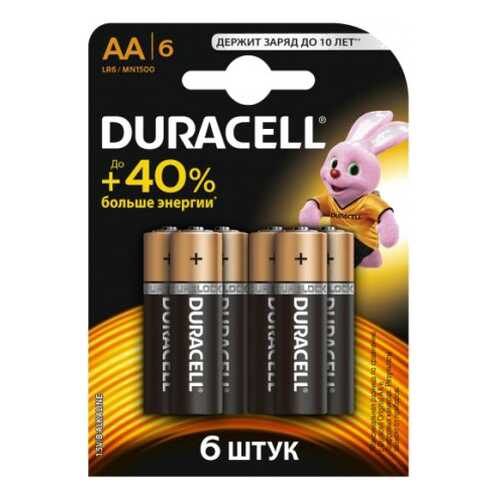 Батарейка Duracell LR6-6BL 6 шт в Ноу-Хау