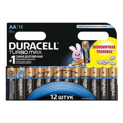 Батарейка Duracell LR6/MX 1500-12 BL 12 шт в Ноу-Хау