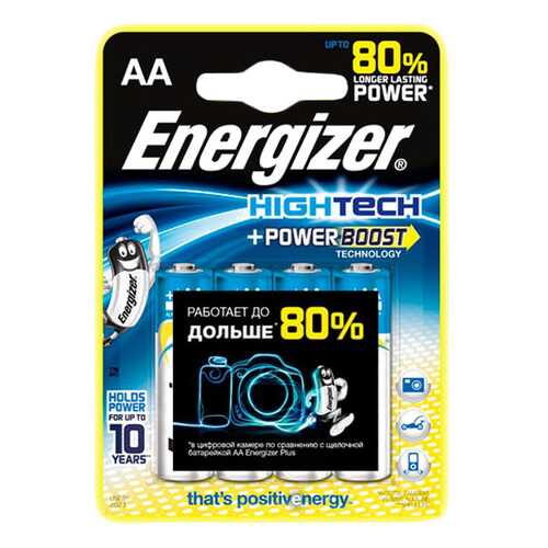 Батарейка Energizer Power Boost High Tech AA-LR06 4 шт в Ноу-Хау