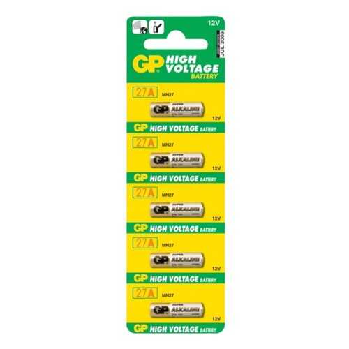 Батарейка GP Batteries Super Alkaline 27A 5 шт в Ноу-Хау