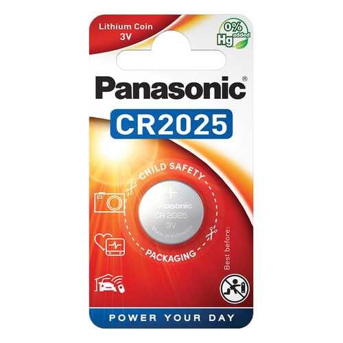 Батарейка Panasonic CR-2025EL/1B 1 шт в Ноу-Хау