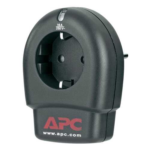 Сетевой фильтр APC P1-RS, 1 розетка Black в Ноу-Хау