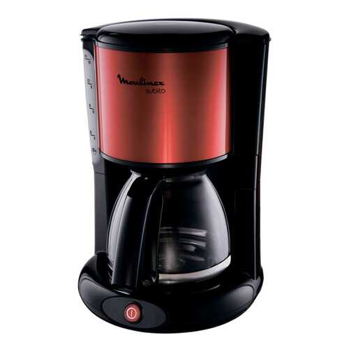 Кофеварка капельного типа Moulinex Subito Red/Black в Ноу-Хау