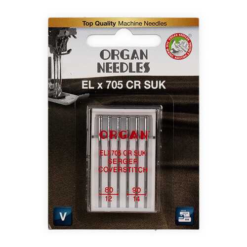 Иглы Organ ELx705 CR SUK 6/80-90 Blister в Ноу-Хау