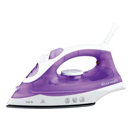 Утюг Maxwell MW-3052 VT White/Purple в Ноу-Хау