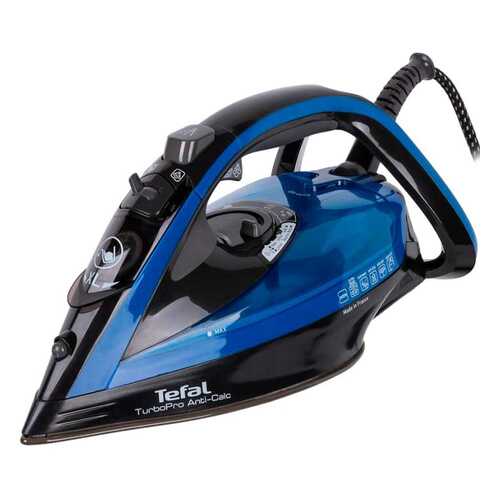 Утюг Tefal TurboPro Anti-Calc FV5648 Blue/Black в Ноу-Хау