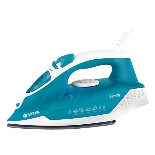 Утюг VITEK VT-8307 White/Cyan в Ноу-Хау