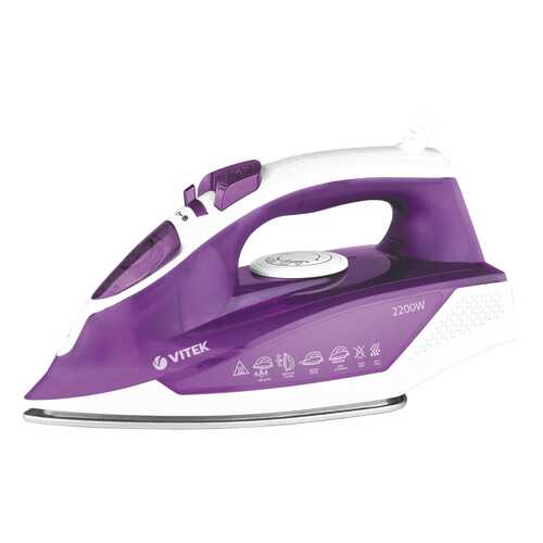 Утюг VITEK VT-8308 White/Purple в Ноу-Хау