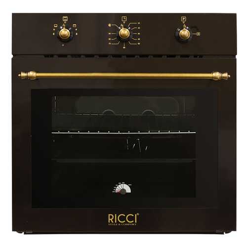 Встраиваемый газовый духовой шкаф RICCI RGO-620BR Brown в Ноу-Хау