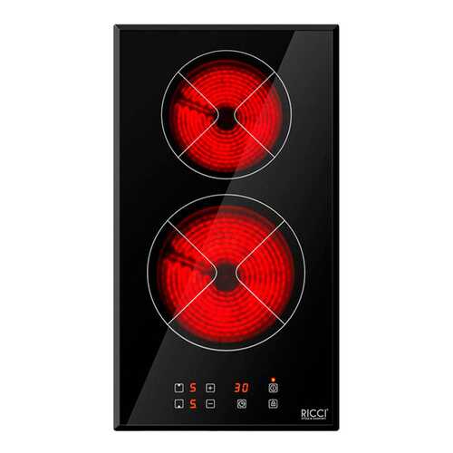 Встраиваемая электрическая панель Ricci DTL-D23002B Black в Ноу-Хау