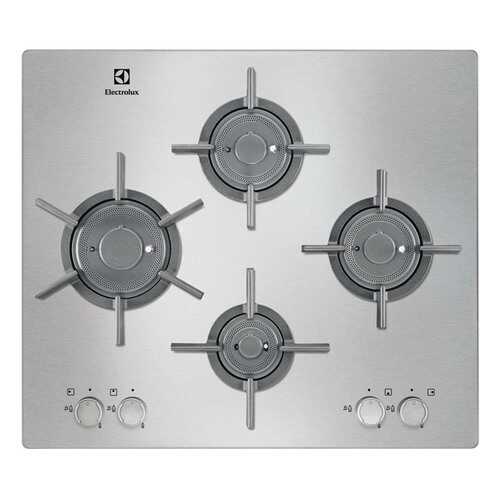 Встраиваемая варочная панель газовая Electrolux EGU96647LX Silver в Ноу-Хау