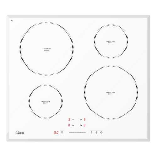 Встраиваемая варочная панель индукционная Midea MIH 64721FW White в Ноу-Хау