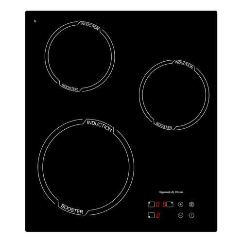 Встраиваемая варочная панель индукционная Zigmund & Shtain CIS 029.45 BX Black в Ноу-Хау