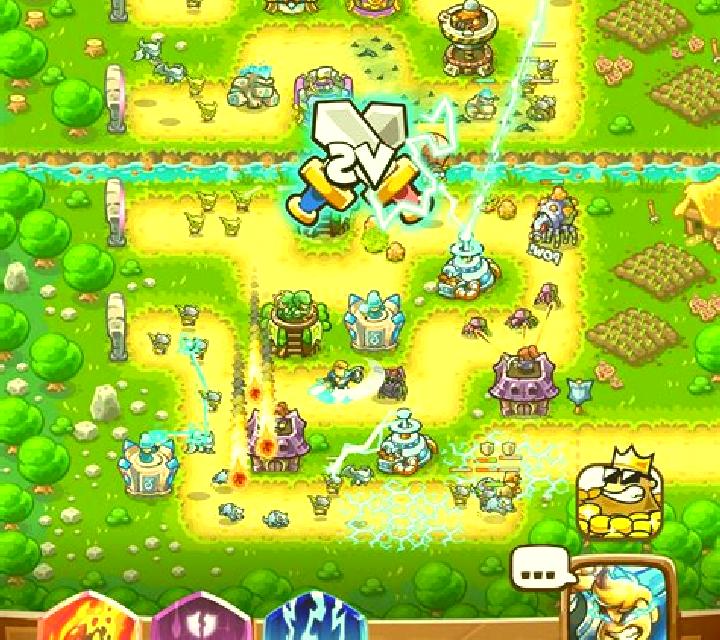Tower Rush crash game gameplay screen